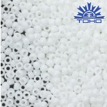 Zdjęcie - Koraliki TOHO Round 8/0 Opaque White